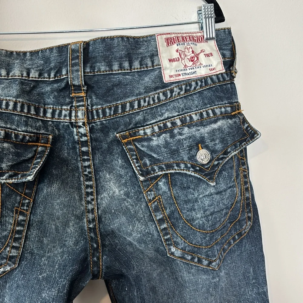 True Religion Section Straight Jeans